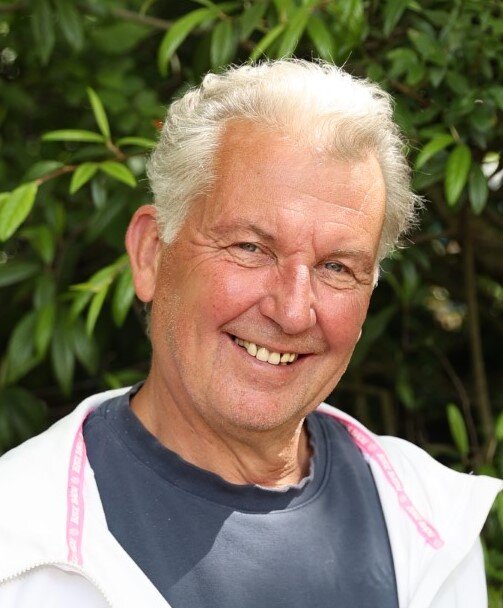 Coach Archibald Pflug bei der Matchanalyse