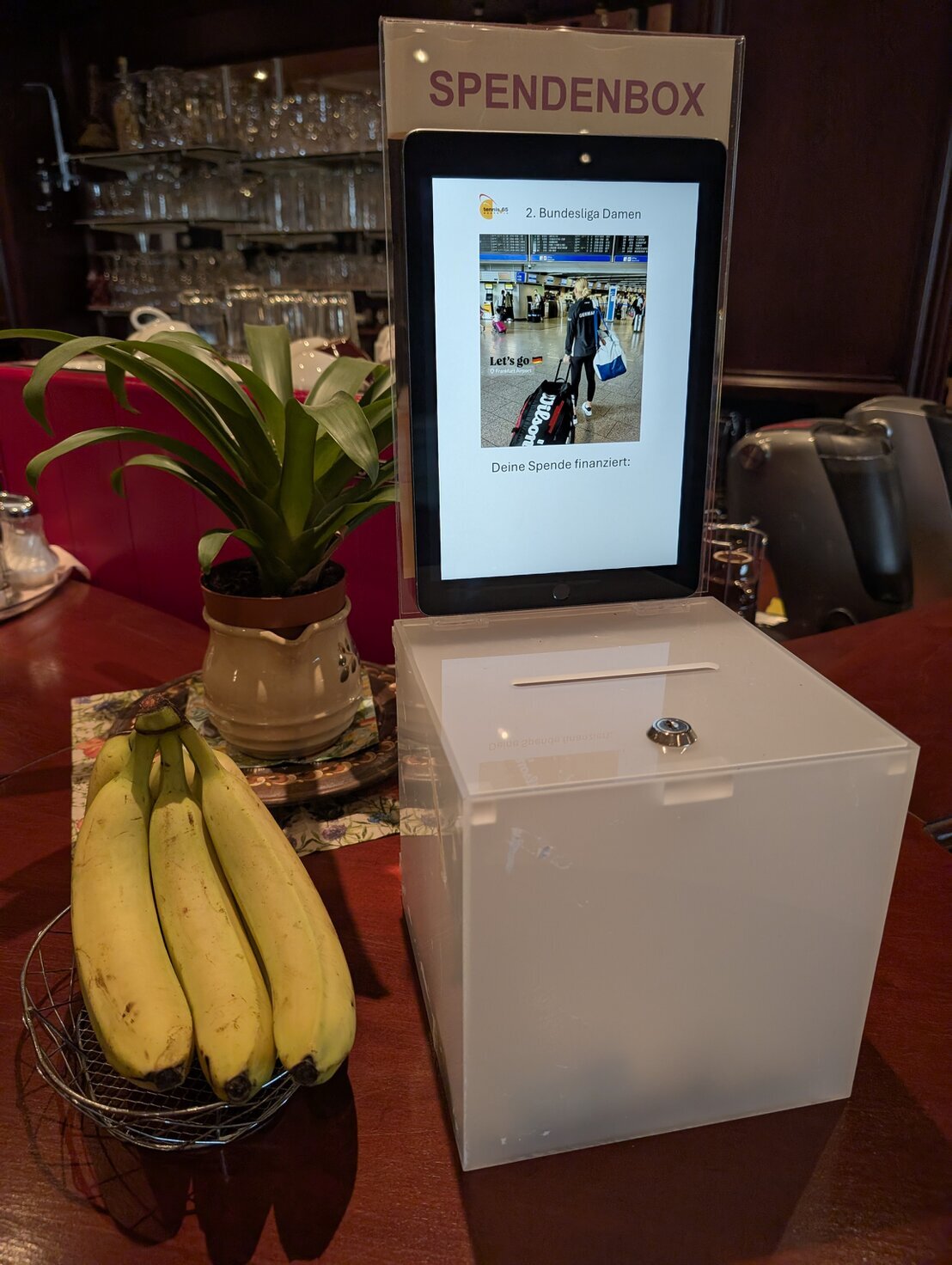 Sponsorlogo auf Vereinswebsite und Banner